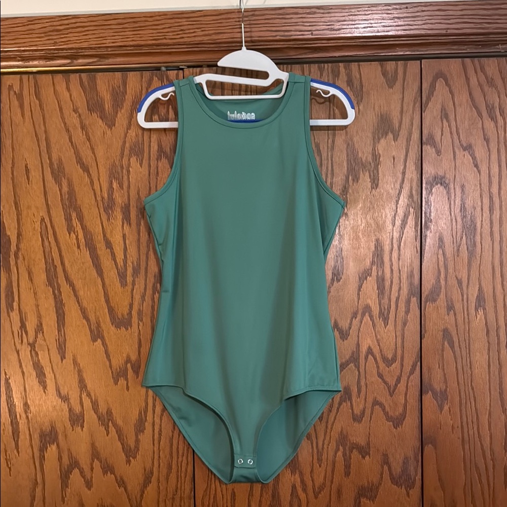 LuLaRoe Green Bodysuit